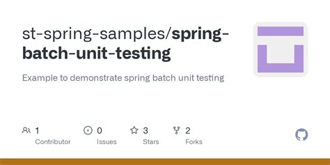 spring batch unit testing example